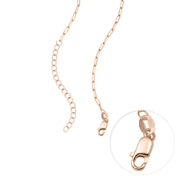 Custom Cursive Name Pendant Necklace in 14K Gold