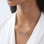 Custom Exclusive Name Pendant in 14K Gold
