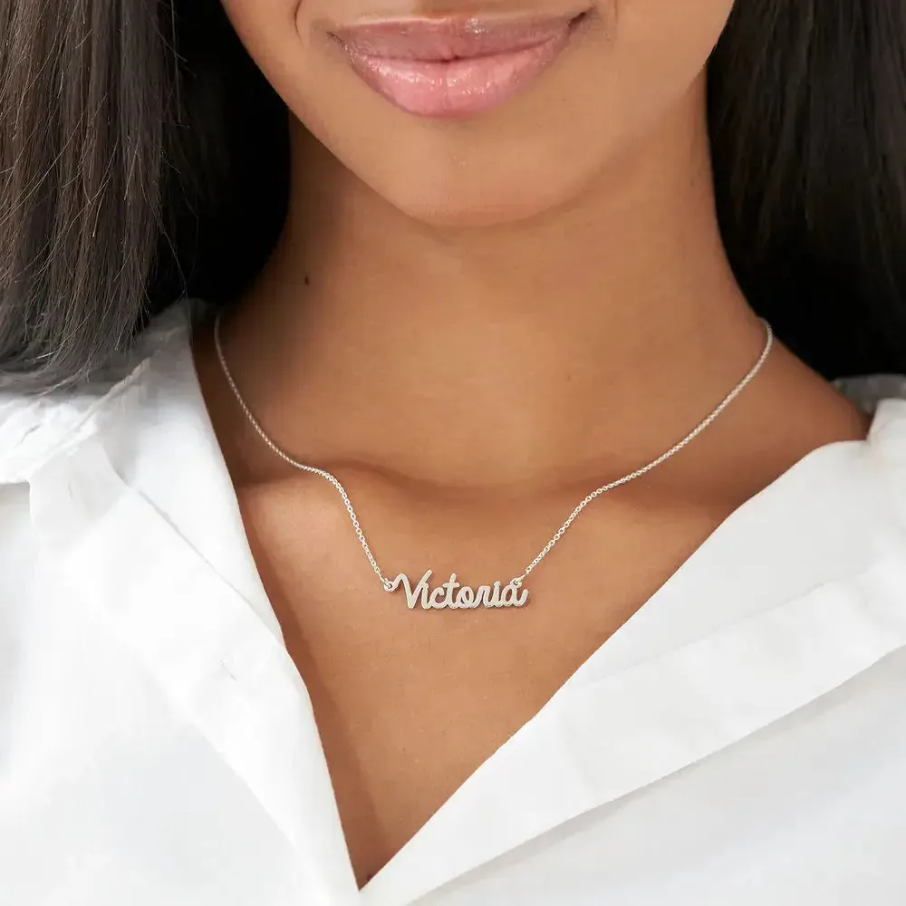 Custom Exclusive Name Pendant in 14K Gold