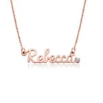 Custom Exclusive Name Pendant in 14K Gold