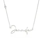 Custom Name Pendant Necklace in 14K Gold