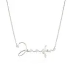 Custom Name Pendant Necklace in 14K Gold