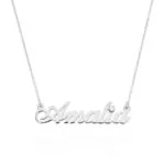 Shine Custom Name Pendant Necklace in 14K Gold