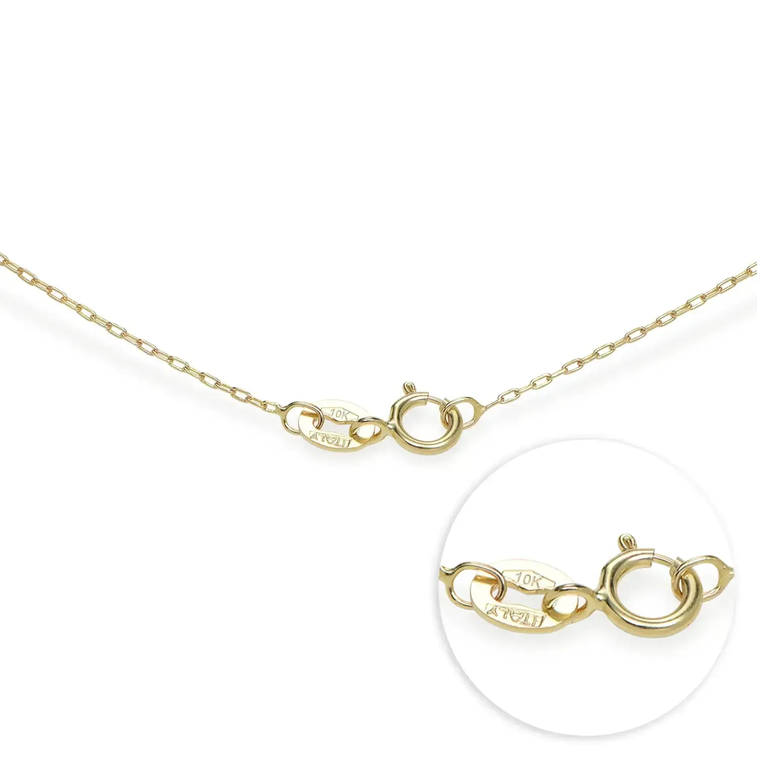 Custom Stylish Name Pendant Necklace in 14K Gold