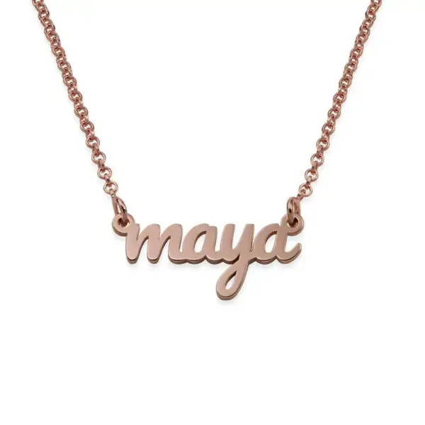 Custom Unique Name Pendant in 14K Gold