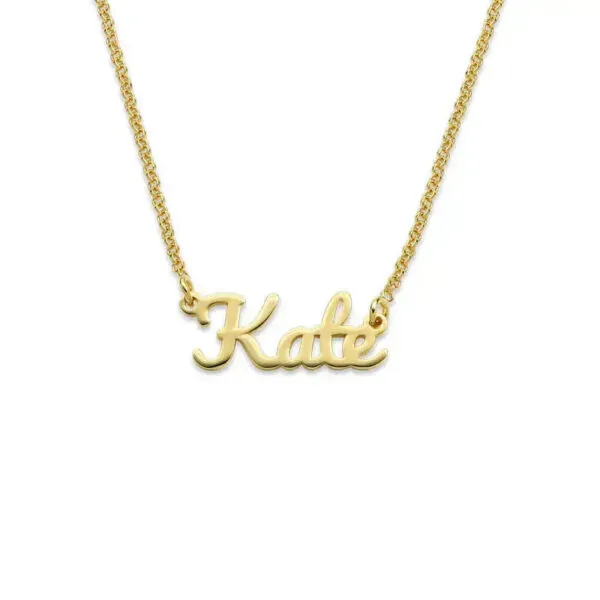 Custom Unique Name Pendant in 14K Gold