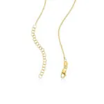 Custom Graceful Name Pendant in 14K Gold