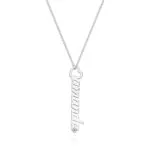 Love Note Custom Name Pendant in 14K Gold