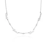 Majesty Custom Name Pendant Necklace in 14K Gold