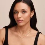 Customize Signature Name Pendant Necklace in 14K Gold