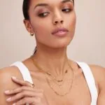 Customize Signature Name Pendant Necklace in 14K Gold