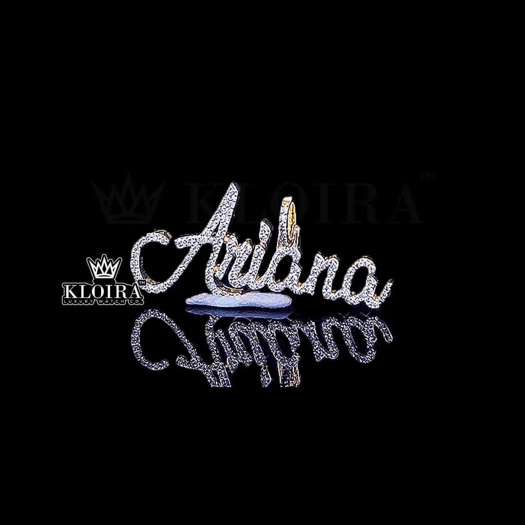 Enchanted Ariana Nameplate Closeup Front