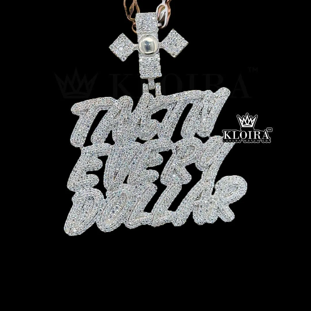 Every Dollar Hustle Pendant Front