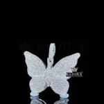 Glimmering Monarch Pendant Closeup Front