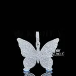 Glimmering Monarch Pendant Front