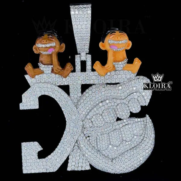 Hip Hop Laughter Emblem Closeup