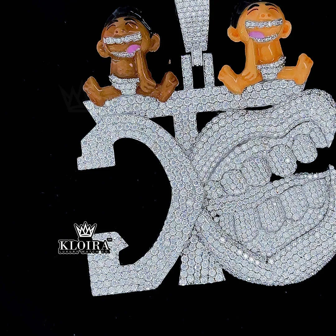 Hip Hop Laughter Emblem Closeup Downside