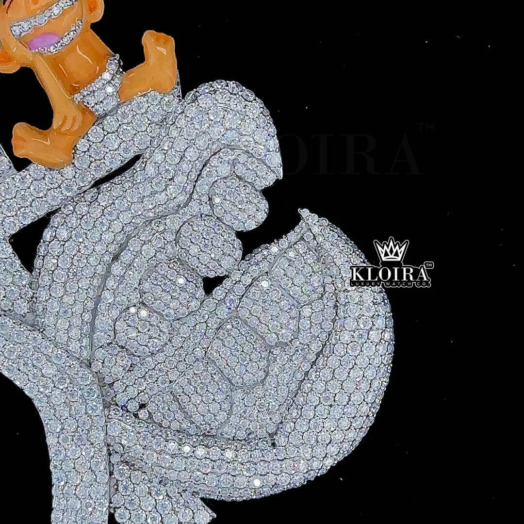 Hip Hop Laughter Emblem Closeup Front