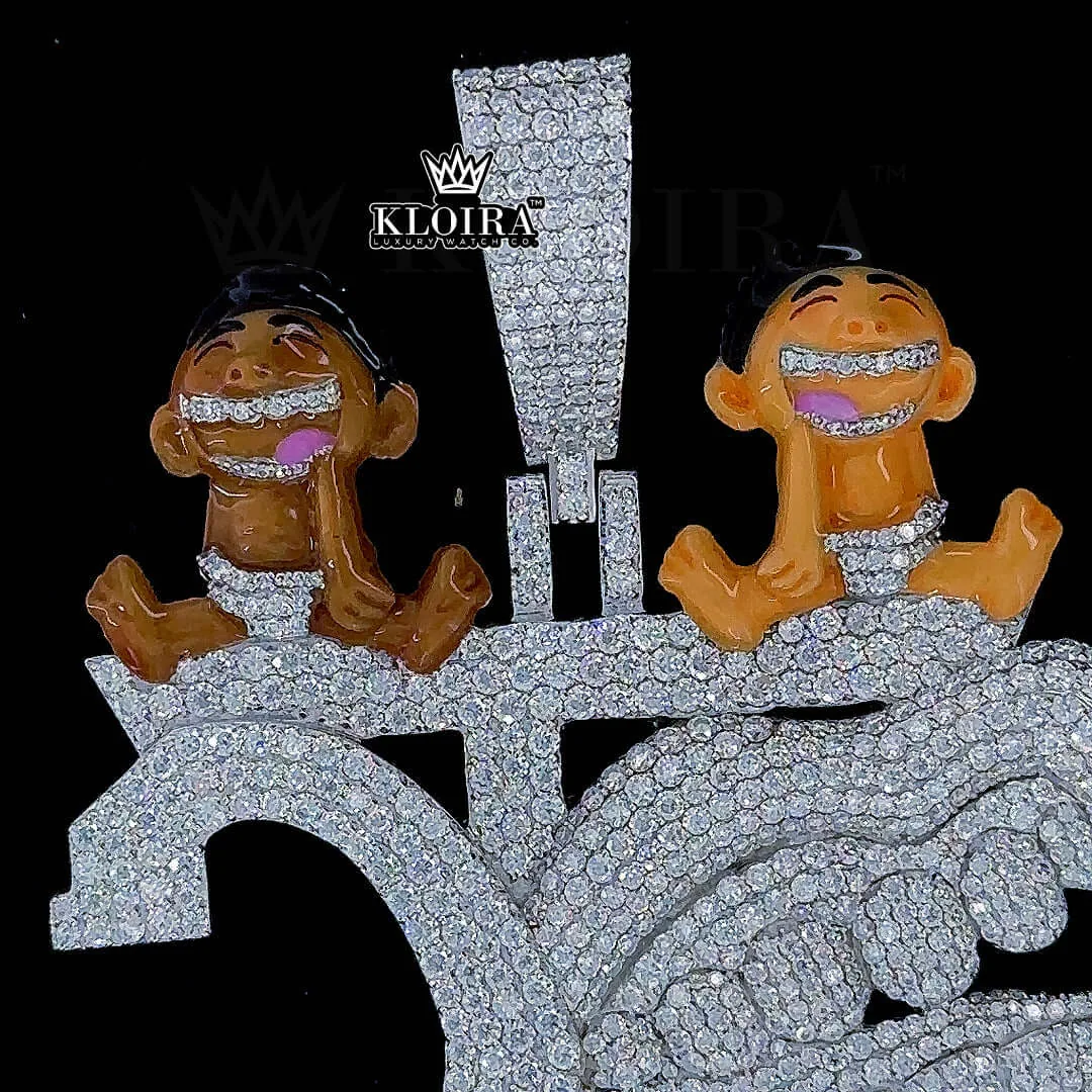 Hip Hop Laughter Emblem Closeup Upside