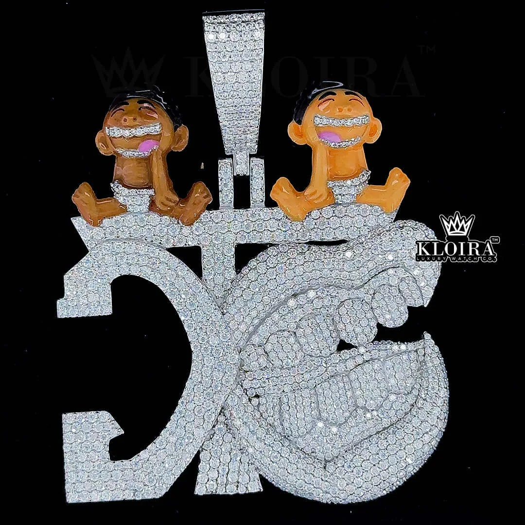 Hip Hop Laughter Emblem Closeup