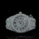 Iced Out AP Moissanite Watch