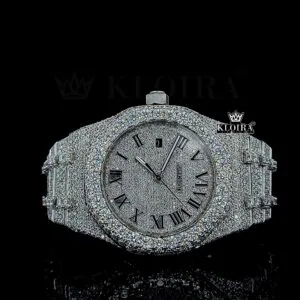 Iced Out AP Moissanite Watch