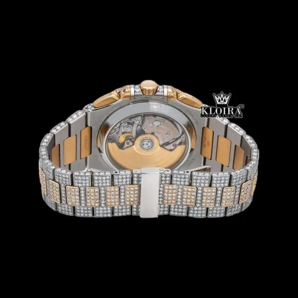 Iced Out Patek Philippe Moissanite Watch Cashback View