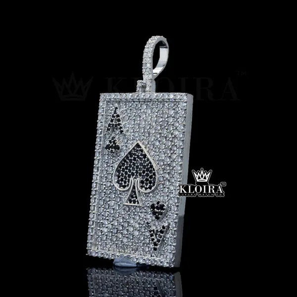 King's Gambit Brilliance Pendant Closeup Left