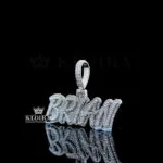 Majestic Brian Monogram Pendant Closeup Left