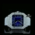 Mens Cartier Moissanite Watch