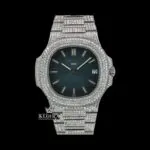 Mens Patek Philippe Moissanite Watch