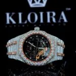 Moissanite AP Skeleton Watch