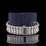 Moissanite Cartier Watch Bracelet View