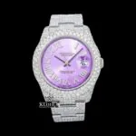 Moissanite Rolex Watch