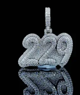Numbers Pendant