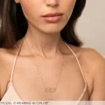 Personalized Cursive Name Pendant in 14K Gold
