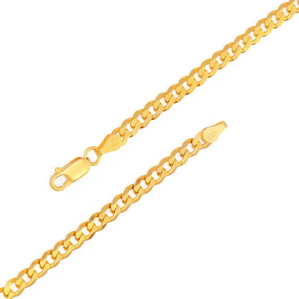 Personalized Elegant Script Name Pendant in 14K Gold