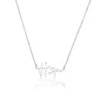 Personalized Minimalist Name Pendant Necklace in 14K Gold