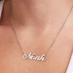 Personalized Name Pendant Necklace in 14K Gold