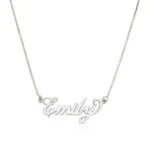 Elegant Personalized Script Name Pendant in 14K Gold