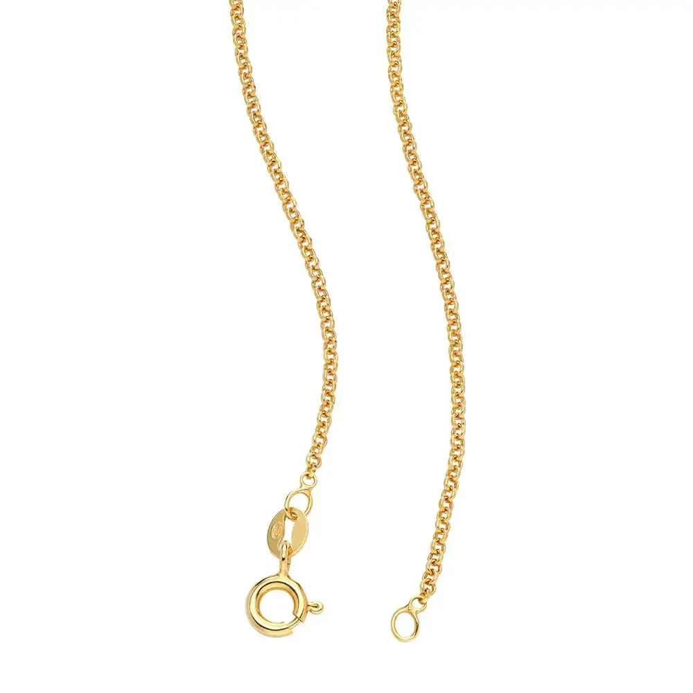 Personalized Stylish Name Pendant Necklace in 14K Gold