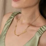Personalized Stylish Name Pendant Necklace in 14K Gold