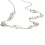 Personalized Stylish Name Pendant Necklace in 14K Gold