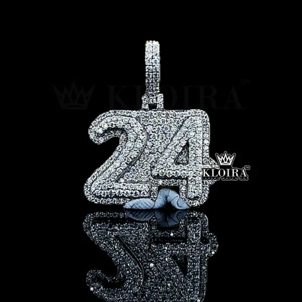 Radiant 24 Hip Hop Pendant Closeup Front
