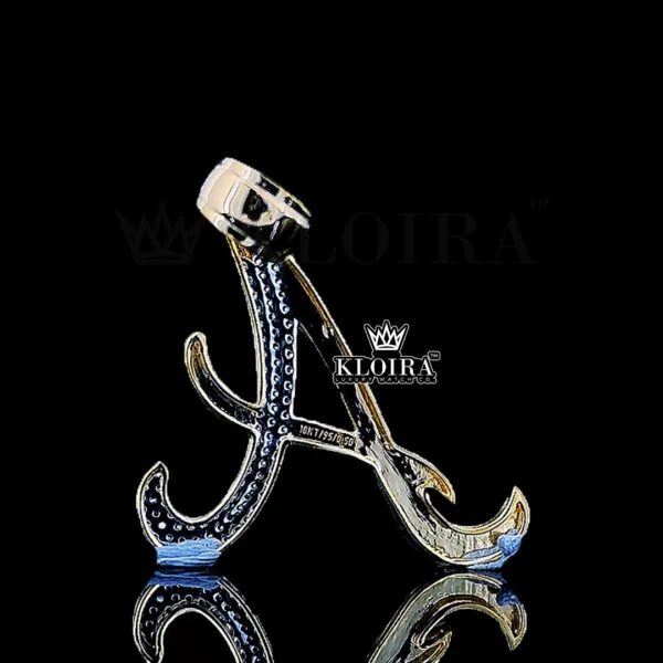 Signature A Bling Pendant Back