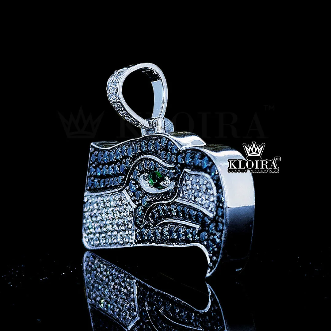 Supreme Sky Warrior Pendant Closeup Left
