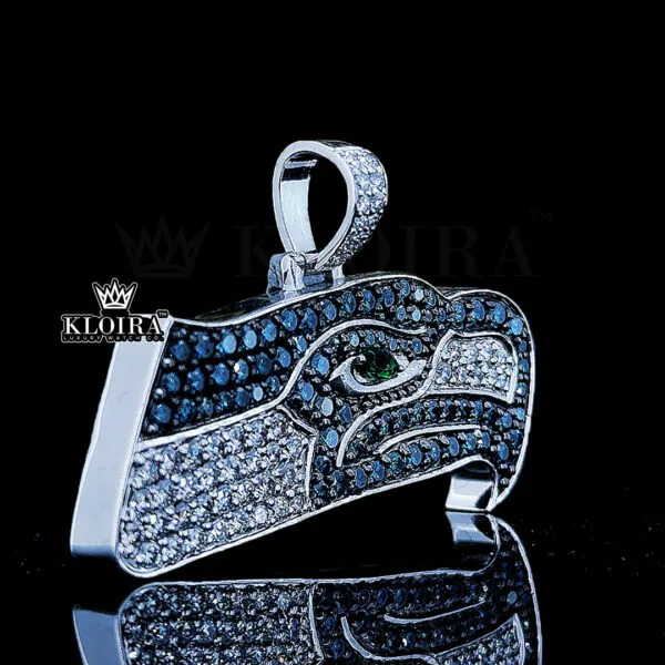 Supreme Sky Warrior Pendant Closeup Right