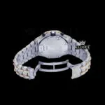 Two-Tone AP Chronograph Iced Out Moissanite Diamond Watch Caseback View
