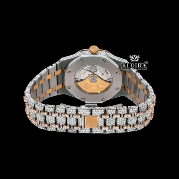 VVS Clarity Moissanite AP Caseback View