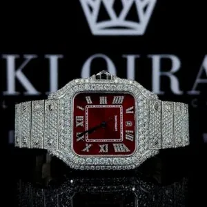 VVS Clarity Moissanite Cartier Watch